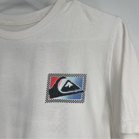 Quiksilver Boy's XL White Logo Tee - Picture 7 of 10